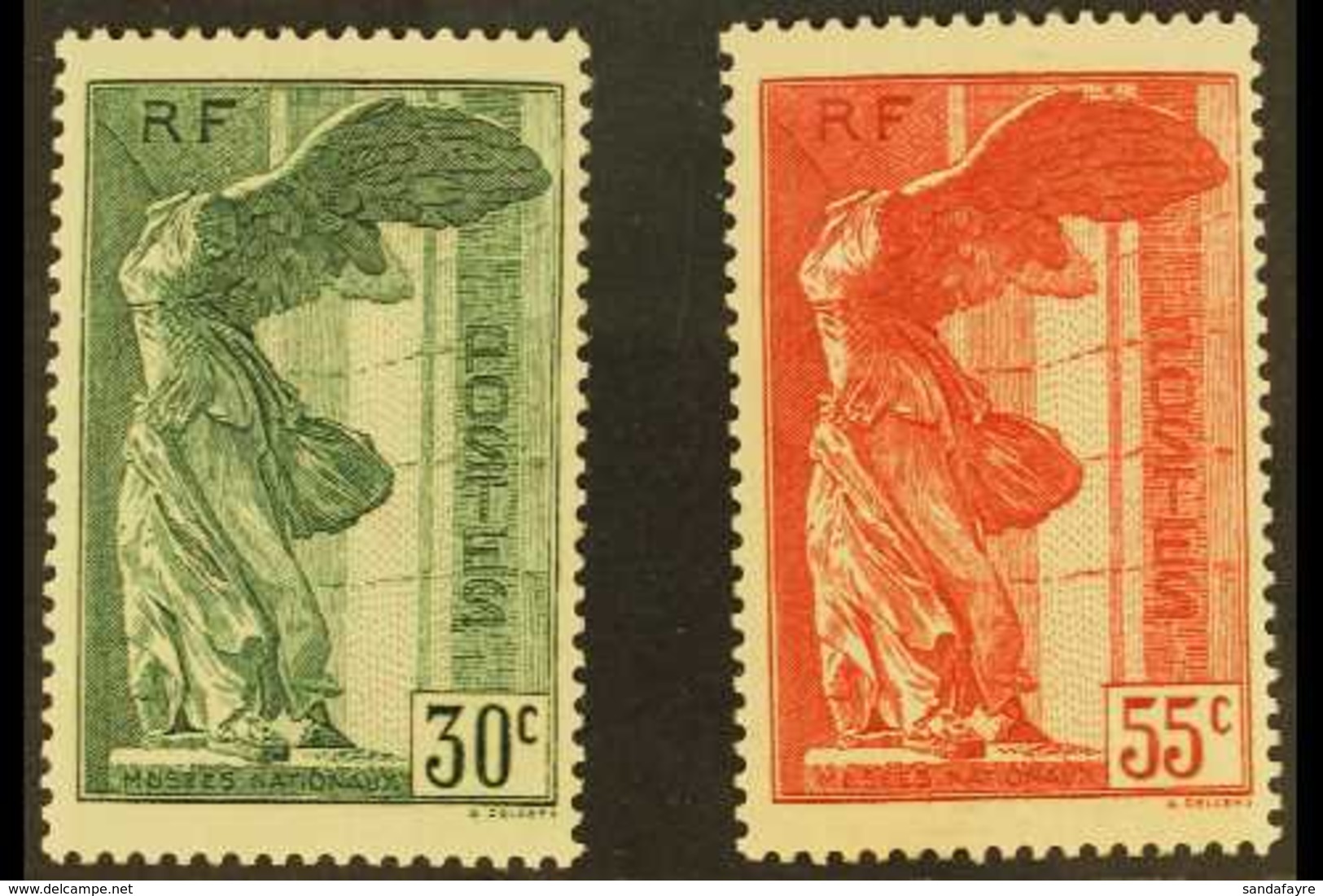 1937 National Museums Complete Set (SG 586/87, Yvert 354/55), Never Hinged Mint. (2 Stamps) For More Images, Please Visi - Altri & Non Classificati