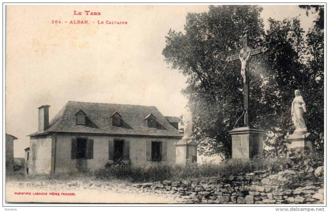 81 ALBAN - Le Calvaire - Alban