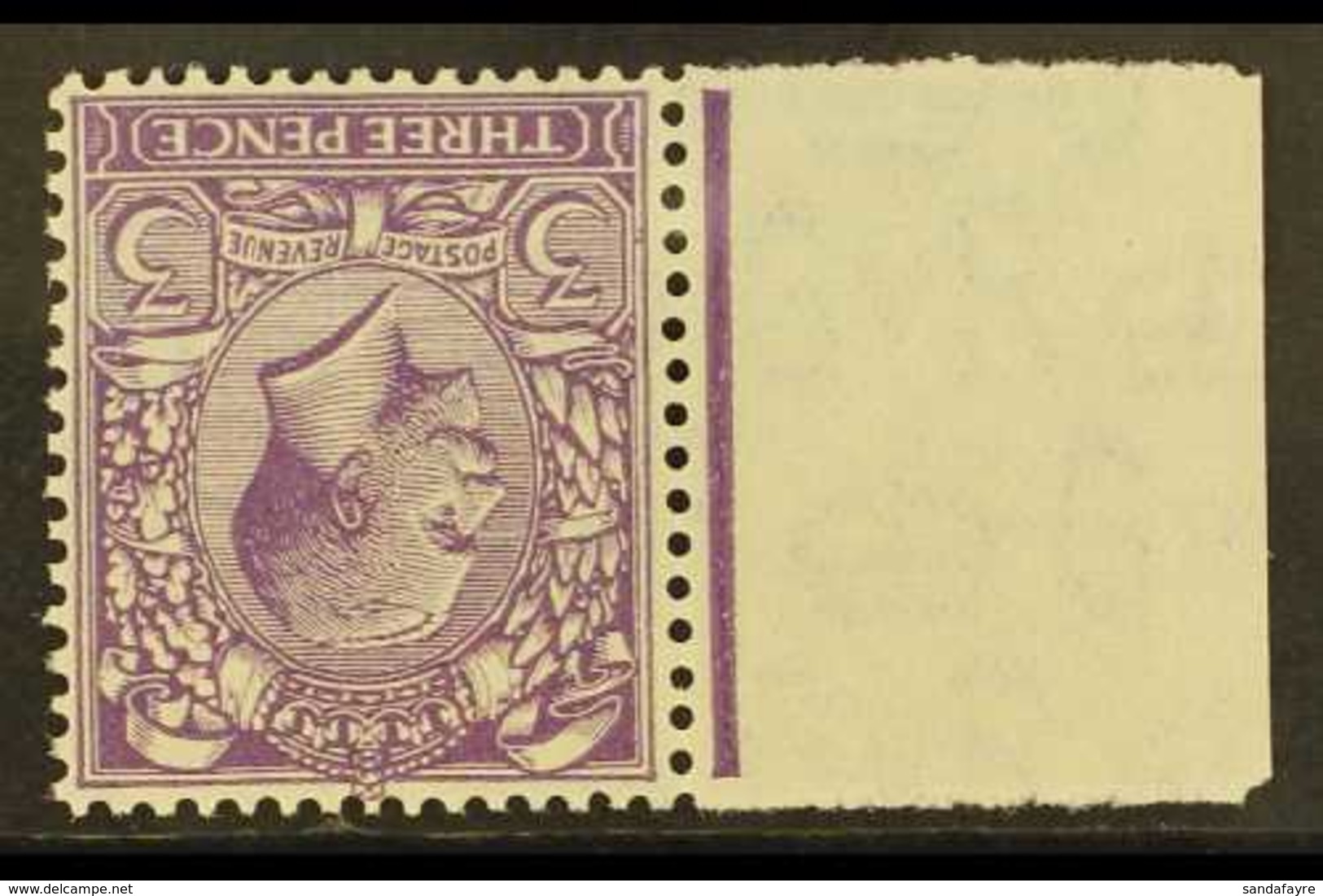 1924-26 3d Violet INVERTED WATERMARK, SG 423Wi, Never Hinged Mint Marginal Example For More Images, Please Visit Http:// - Non Classificati