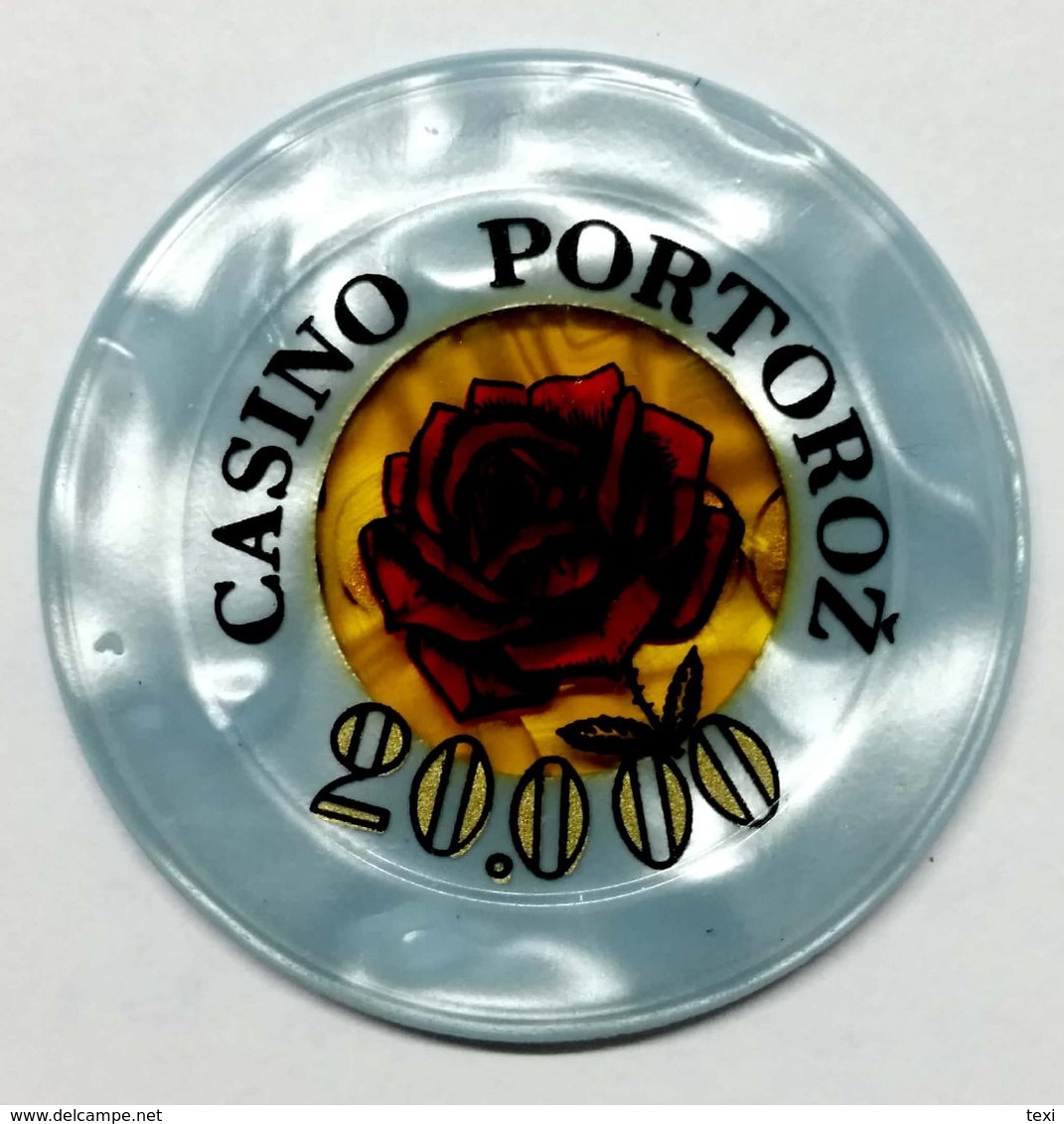 TOKEN SLOVENIA CASINO PORTOROZ 20.000 - Casino