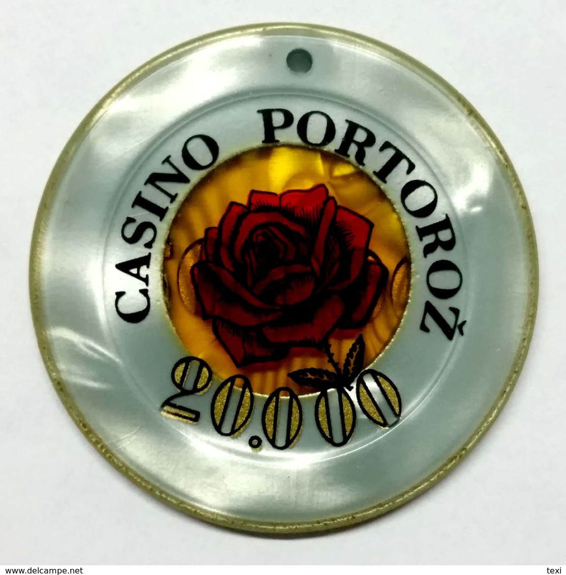 TOKEN SLOVENIA CASINO PORTOROZ 20.000 - Casino