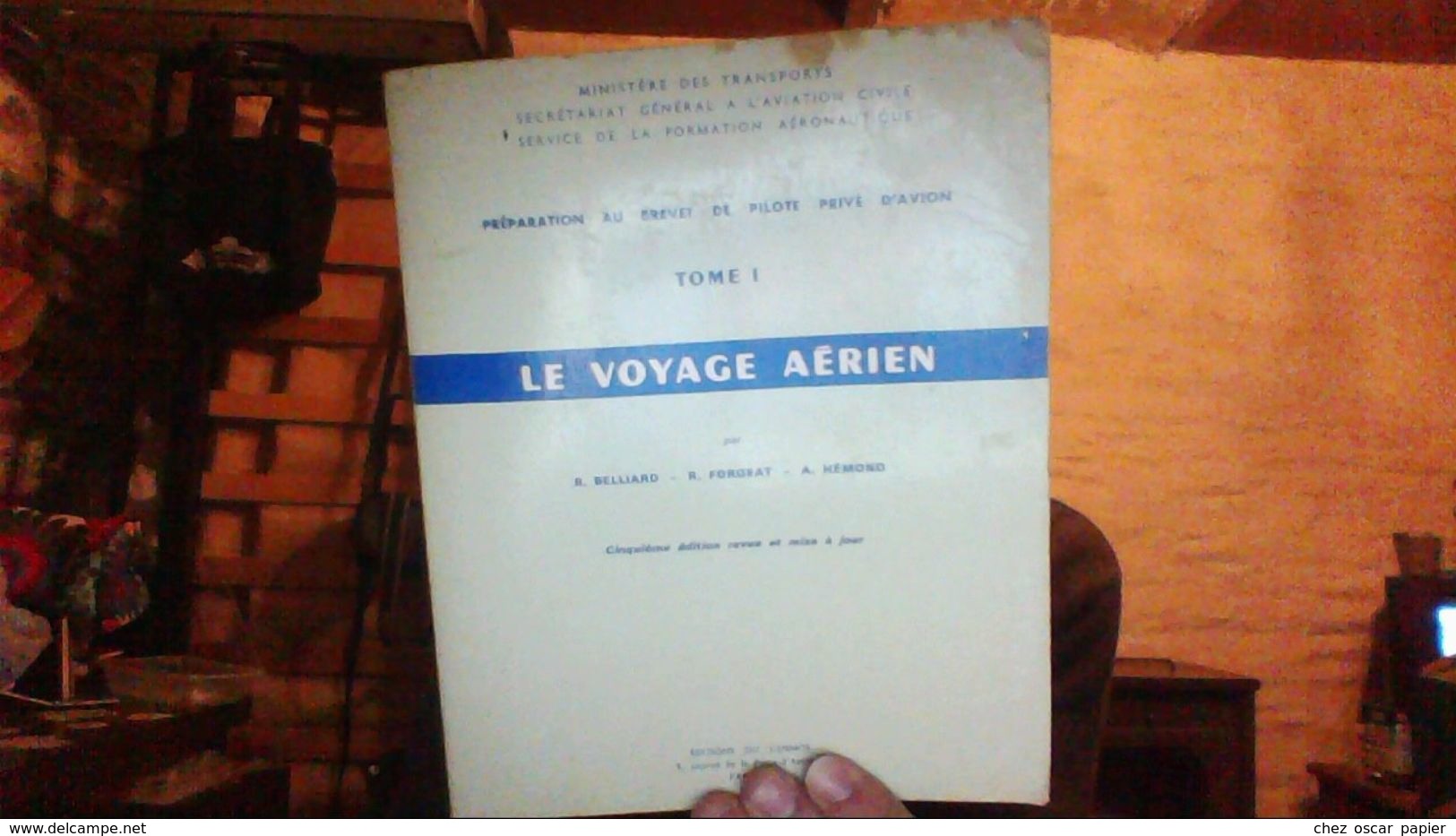 Le Voyage Aerien Tome 1 Preparation Au Brevet De Pilote Prive D'avion - Avión