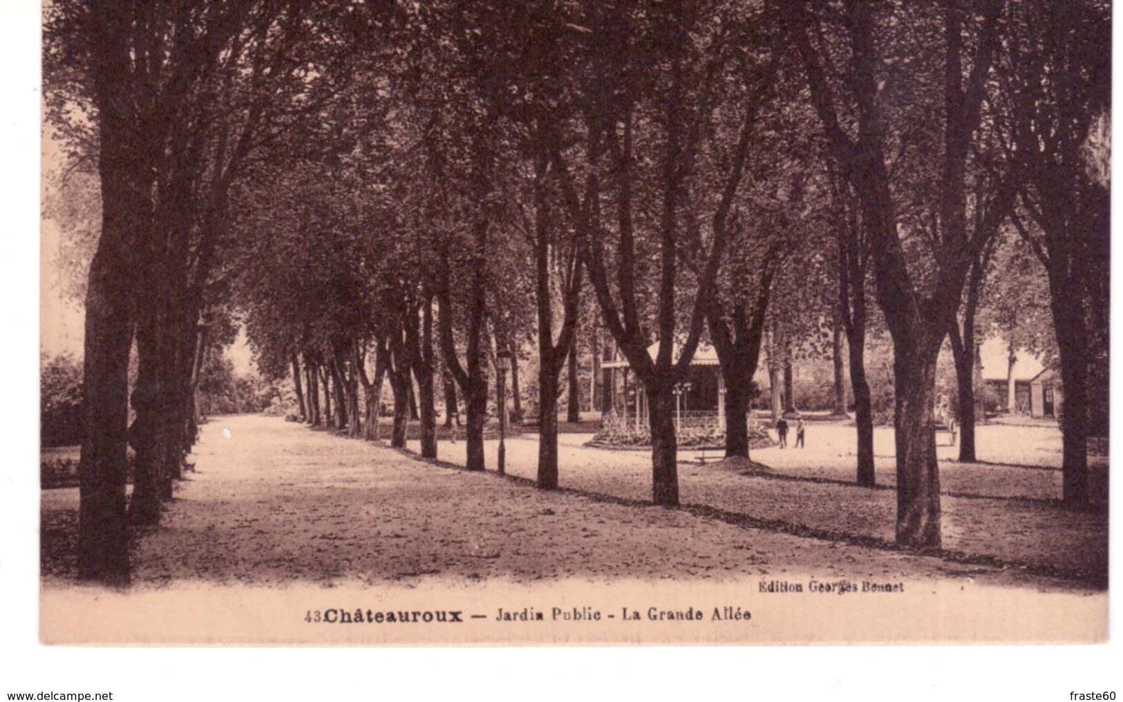 & Châteauroux - Jardin Public - La Grande Allée - Chateauroux