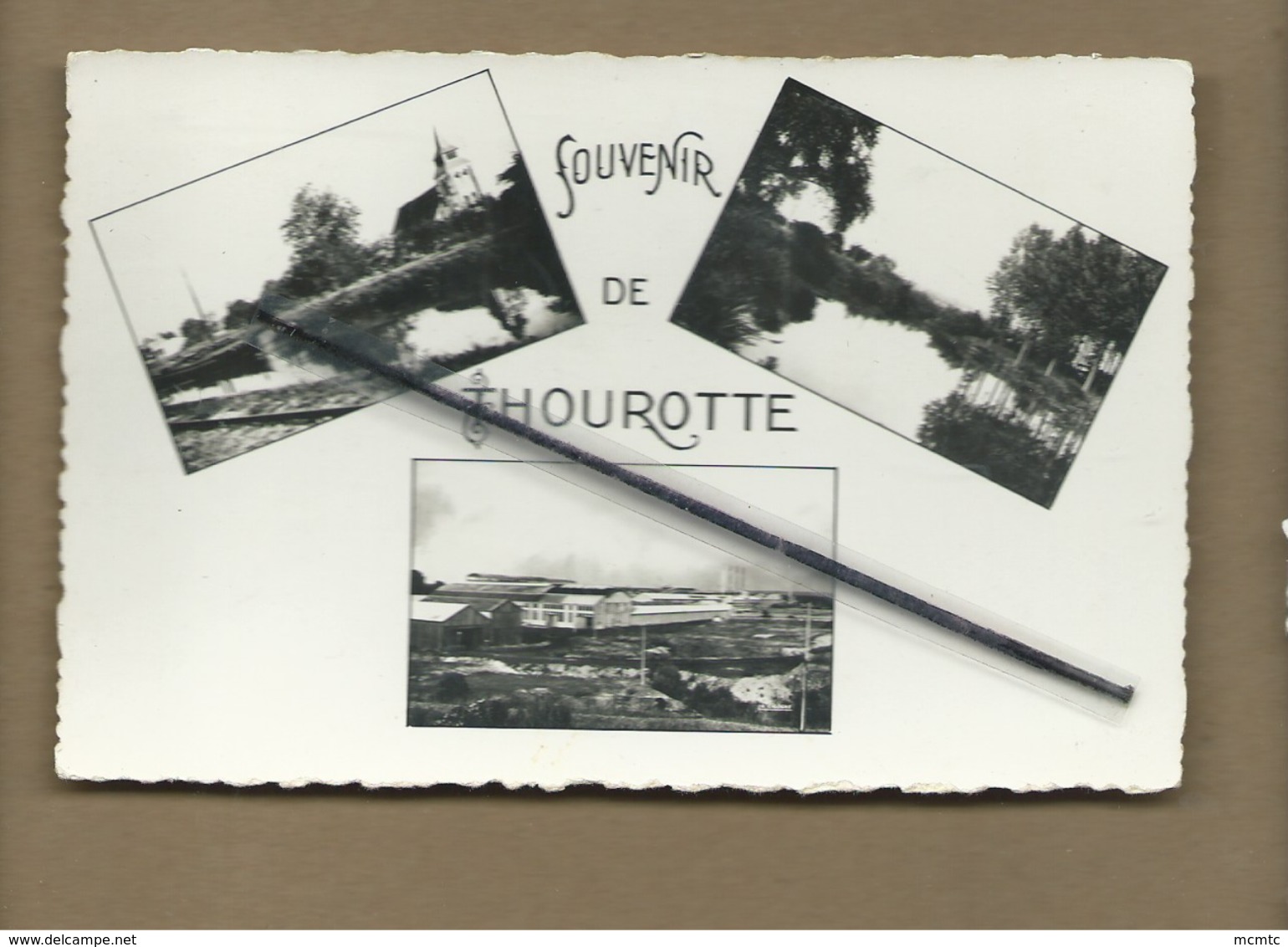Carte - Souvenir De Thourotte -  Divers Aspects De Thourotte -(Oise)  ( Multivue , Multivues ) - Thourotte