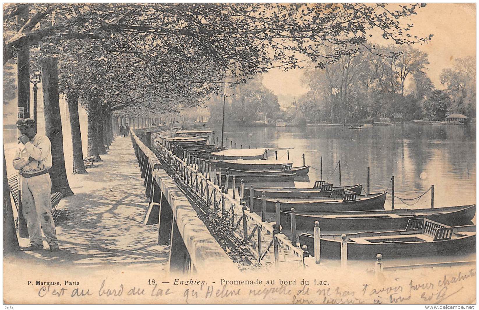 ENGHIEN - Promenade Au Bord Du Lac - Enghien - Edingen