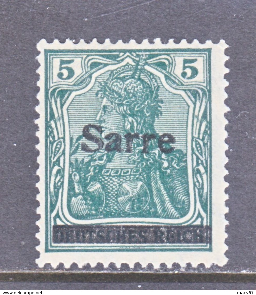 SAAR   4 B   Type  III  * - Used Stamps