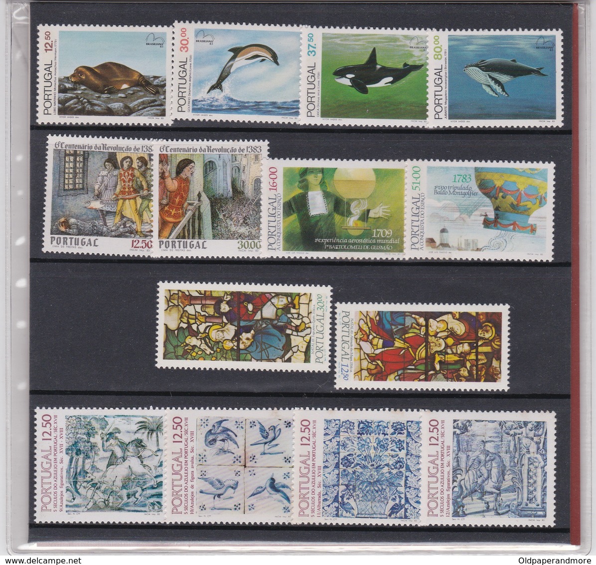 PORTUGAL STAMPS   ANUAL WALLET 1983 MNH - Markenheftchen