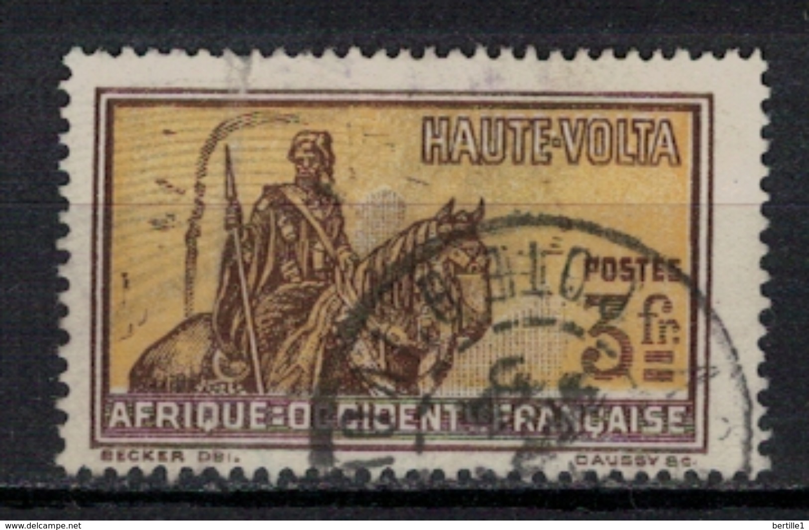 HAUTE VOLTA        N° YVERT  :      62    ( 5 )      OBLITERE       ( O 02/47 ) - Used Stamps