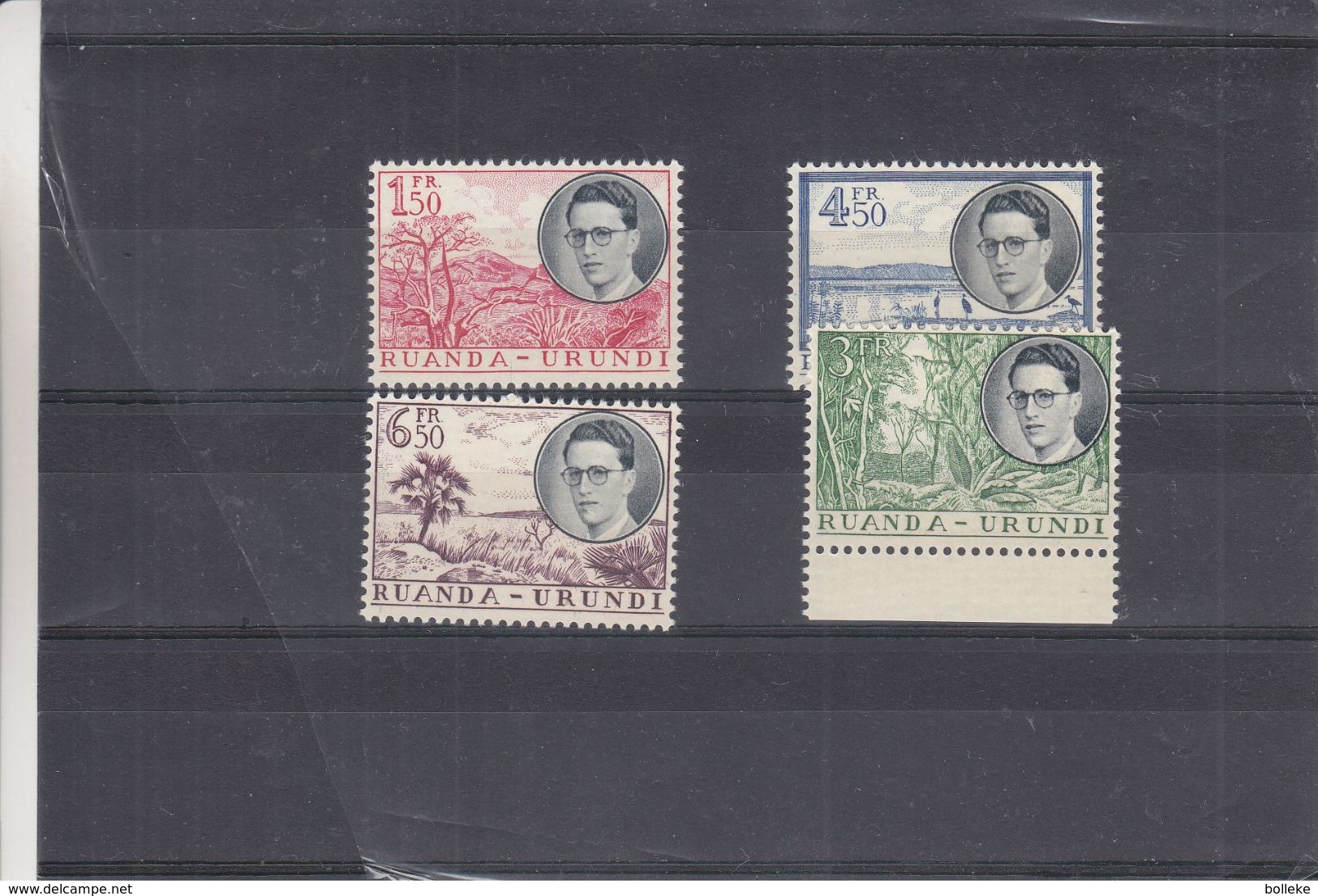 Roi Baudouin - Ruanda Urundi - COB 196 / 99 ** - MNH - Arbres - Valeur 25 Euros - Neufs