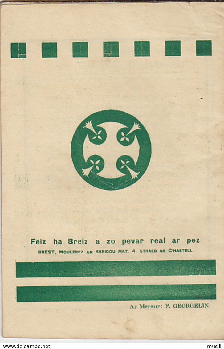 Feiz Ha Breiz. Meurz 1928. N° 3. - Revistas & Periódicos