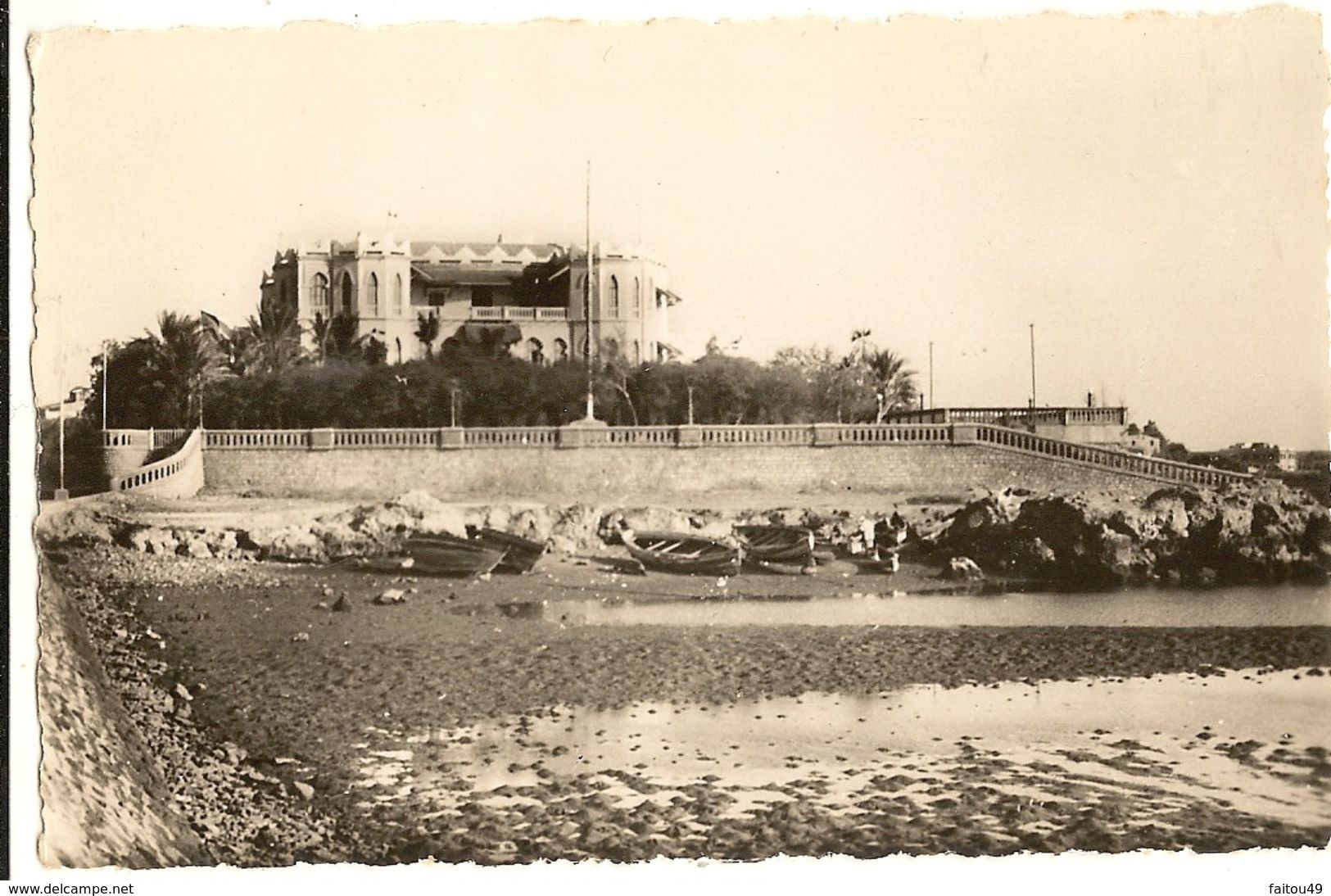 Cpsm Pf - DJIBOUTI -  Palais Du Gouverneur Façade Nord  29 - Djibouti