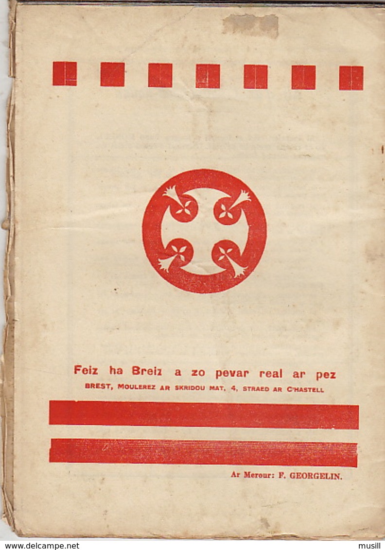 Feiz Ha Breiz. Genver 1928. N° 1 - Zeitungen & Zeitschriften