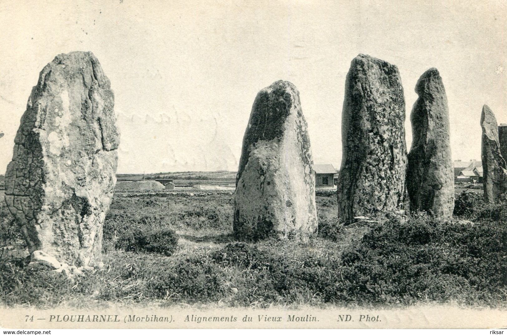 MENHIR(PLOUHARNEL) - Dolmen & Menhirs