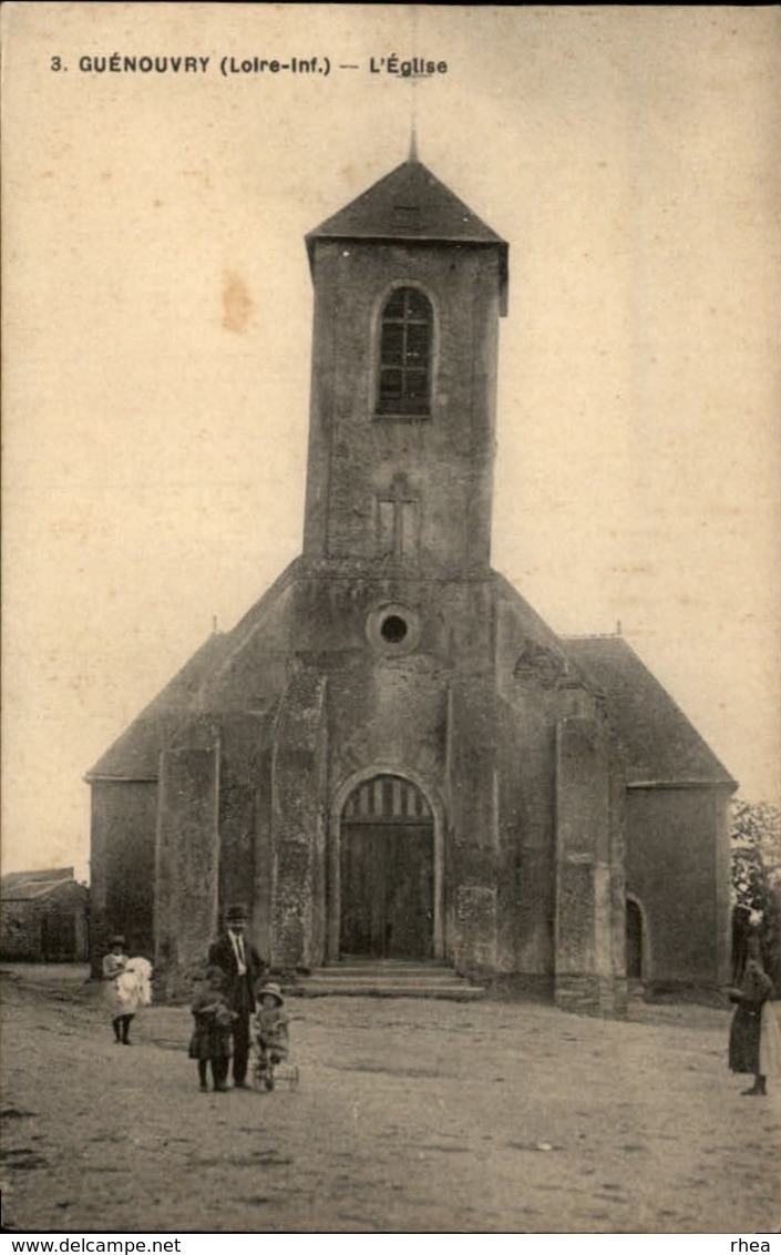 44 - GUENOUVRY - église - Autres & Non Classés