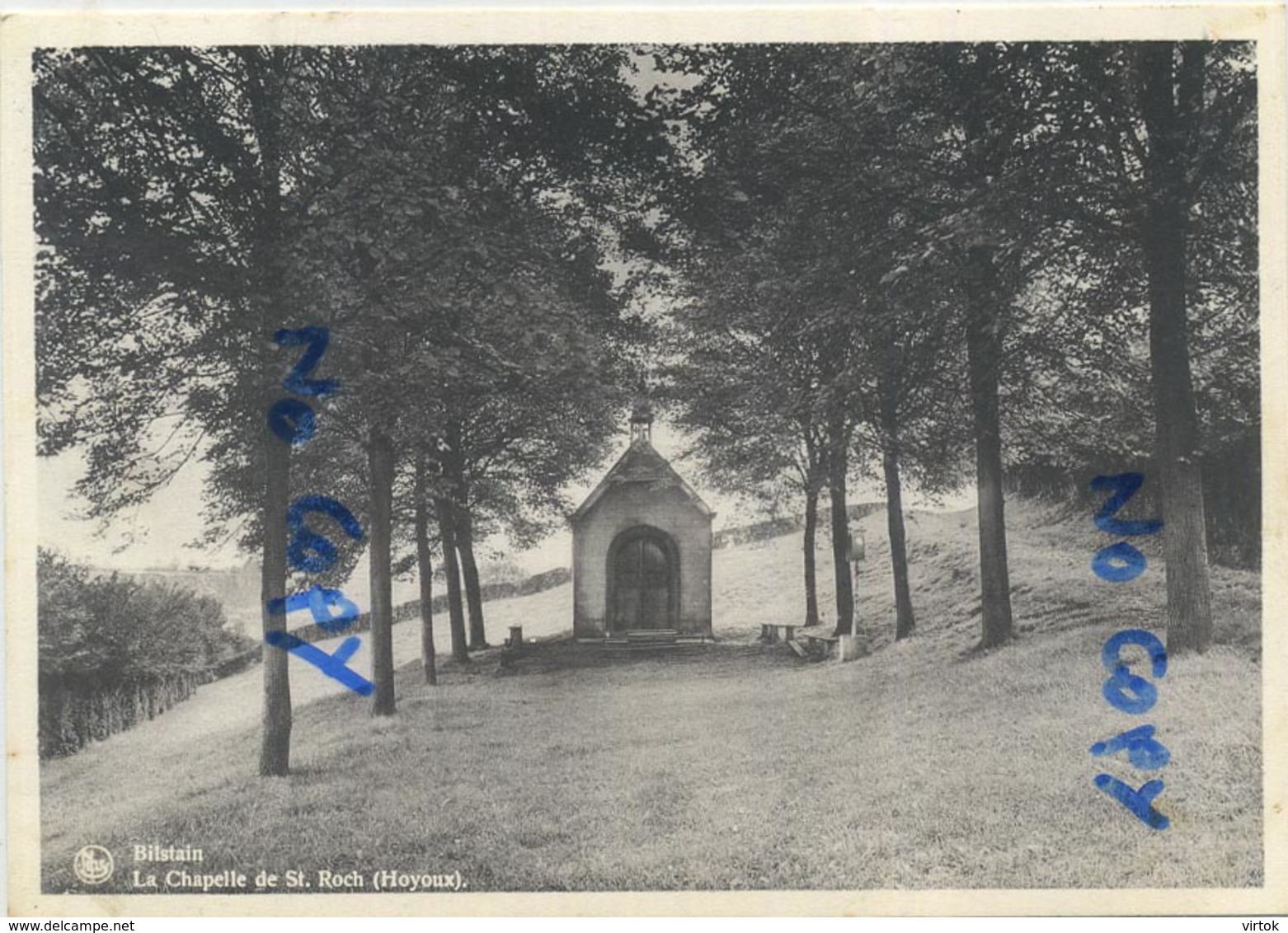 Bilstain : La Chapelle De St. Roch  ( Hoyoux )     (  Format 15 X 10.5 Cm )  Carte NELS - Limburg