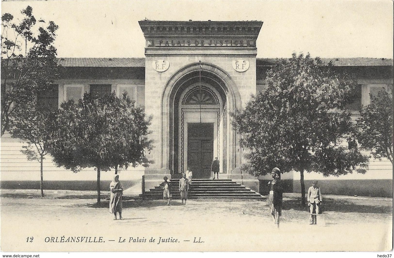 Orléansville - Le Palais De Justice - Chlef (Orléansville)