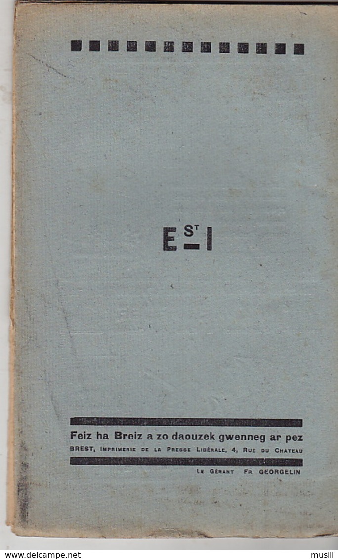 Feiz Ha Breiz. Mezeven 1926. N° 6. Ar C'Horn-Boud. Mezeven 1926. N° 6. - Magazines