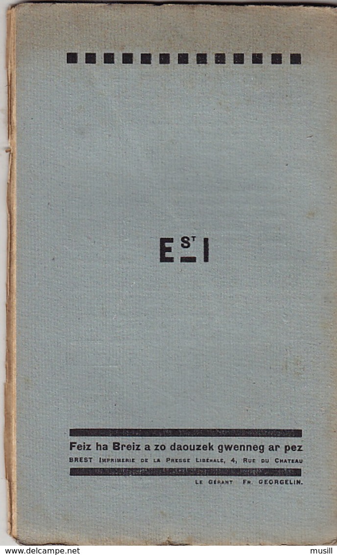 Feiz Ha Breiz.  Gouere 1926. N° 7. Ar C'Horn-Boud. Gouere 1926. N° 7. - Tijdschriften