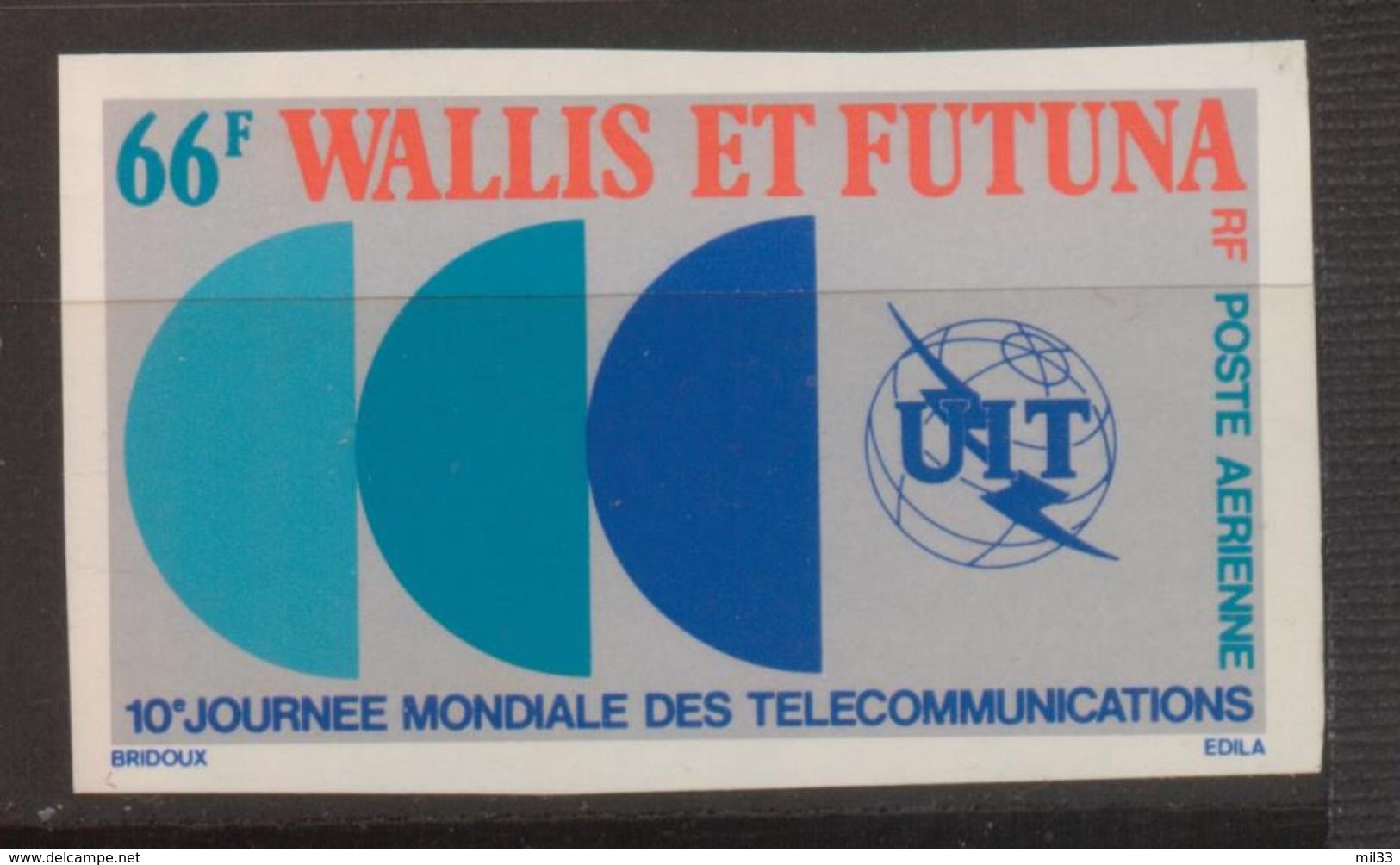 Non Dentelé Télécomunications  De 1978 YT PA 84 Sans Trace De Charnière - Unused Stamps