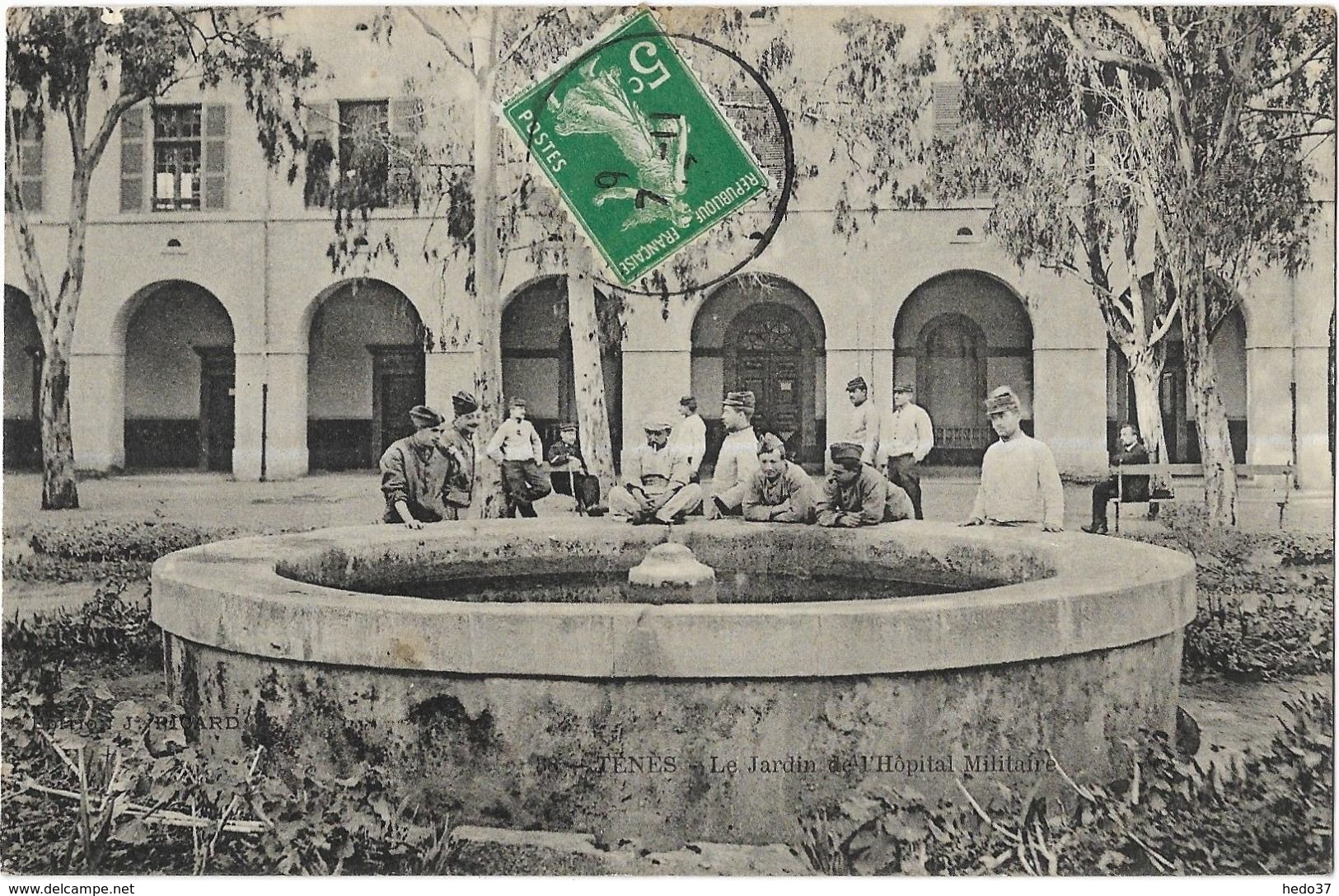 Ténès - Le Jardin De L'Hôpital Militaire - Chlef (Orléansville)