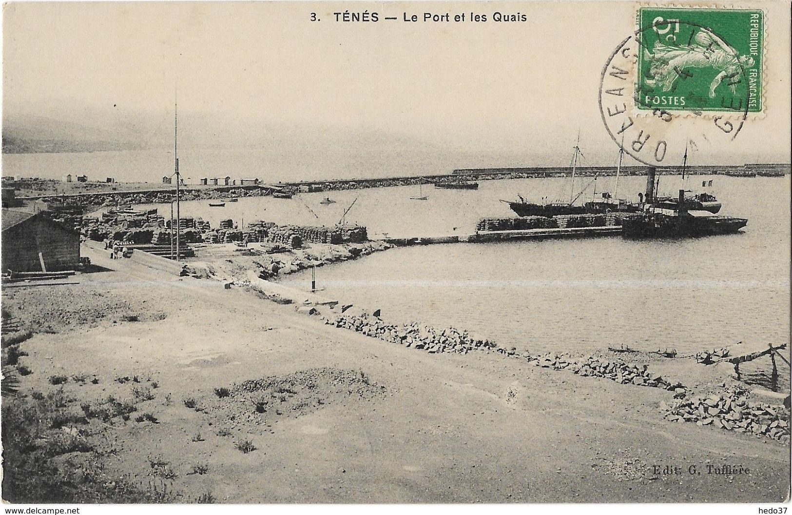 Ténès - Le Port Et Les Quais - Chlef (Orléansville)