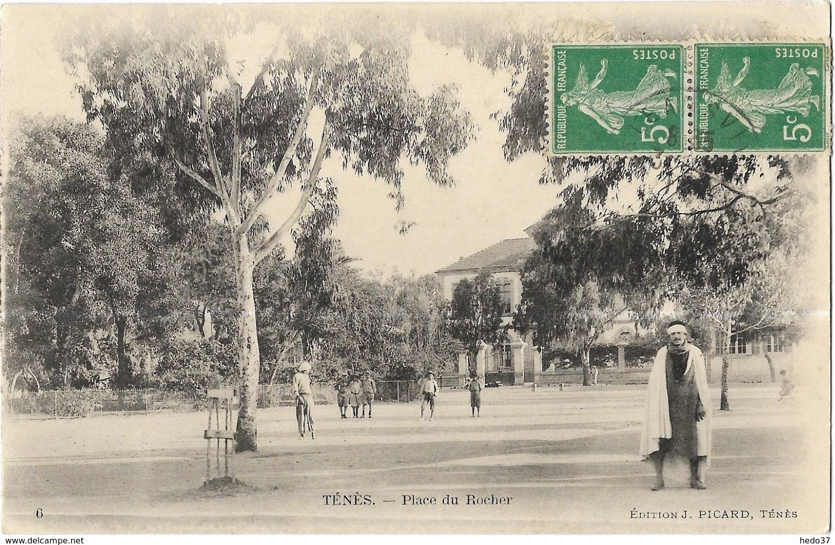 Ténès - Place Du Rocher - Chlef (Orléansville)