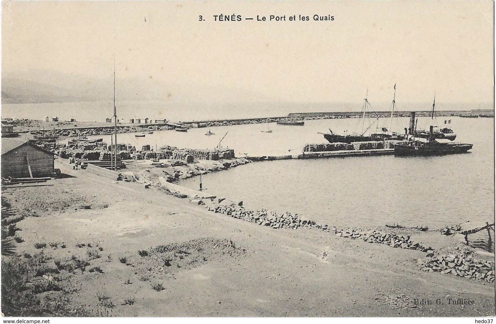 Ténès - Le Port Et Les Quais - Chlef (Orléansville)