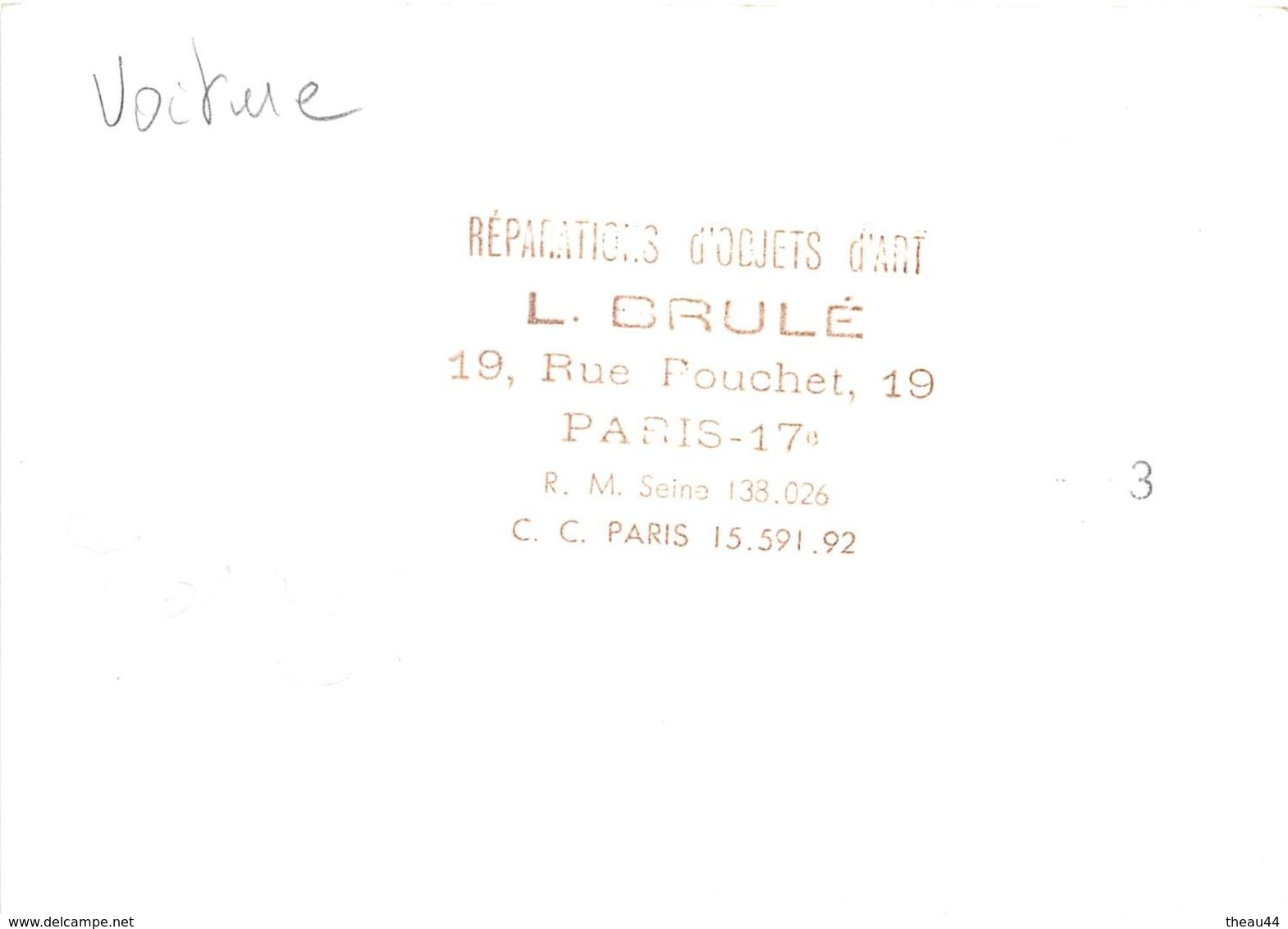 ¤¤  -  Cliché D'une " MORGAN "  -  Voitures  -  Voir Description   -  ¤¤ - PKW