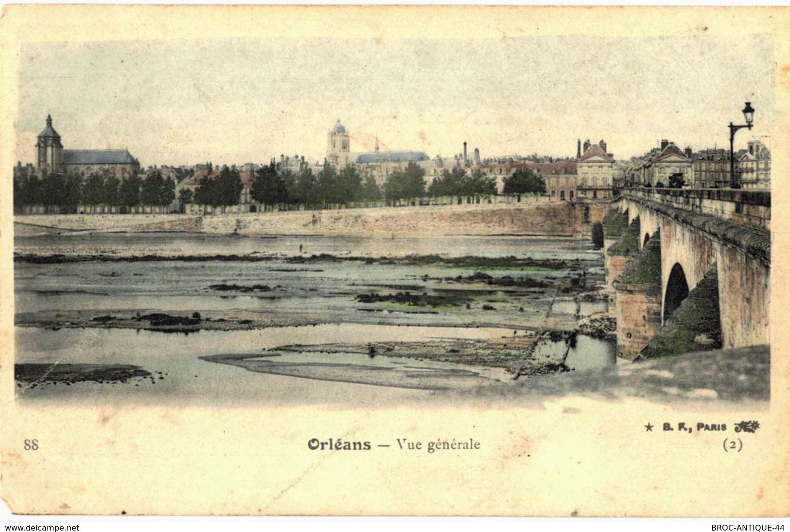 LOT N°167 - LOT DE 25 CARTES D' ORLEANS - LES PONTS ET LA PLAGE