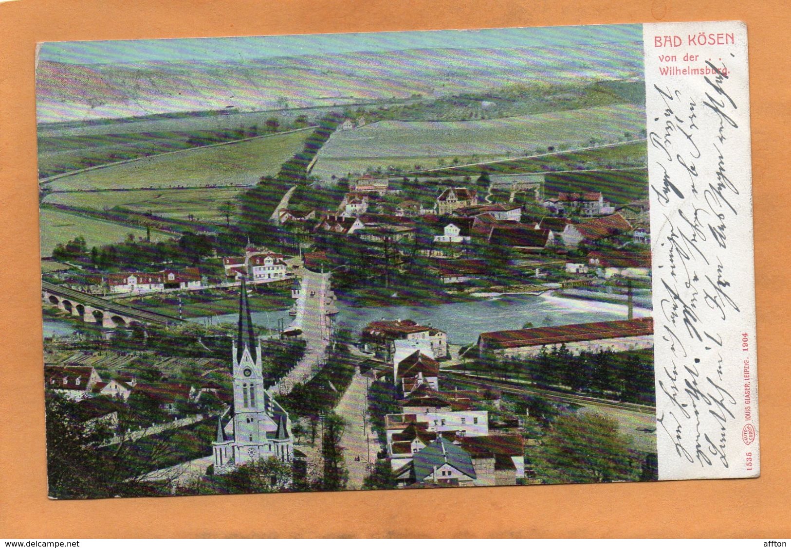 Bad Kosen Germany 1905 Postcard Mailed - Bad Koesen
