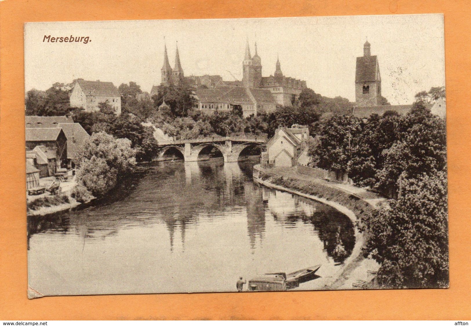 Merseburg Germany 1917 Postcard - Merseburg