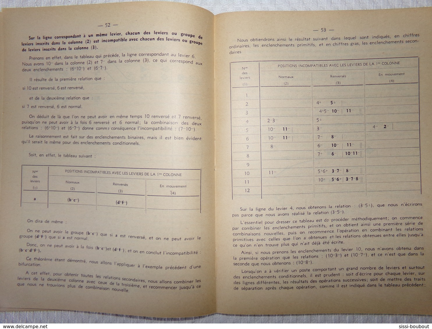 SNCF - COURS D'ENCLENCHEMENTS - Édition 1957 - SNCF - Ferrocarril