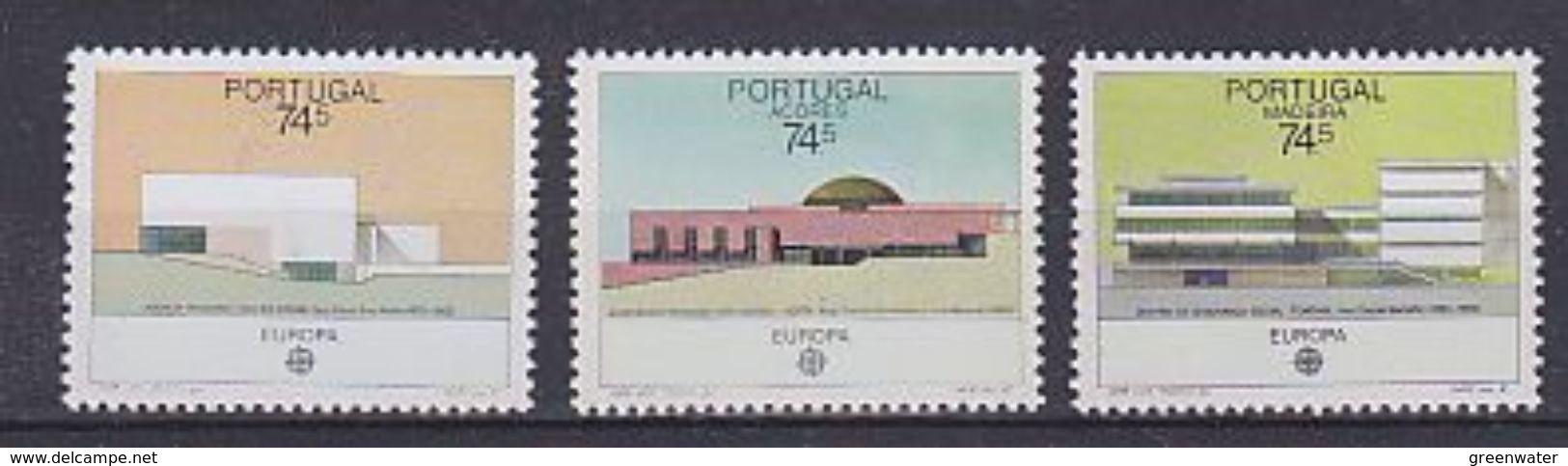 Europa Cept 1987  Portugal, Azores, Madeira 3x1v ** Mnh (37527C) - 1987