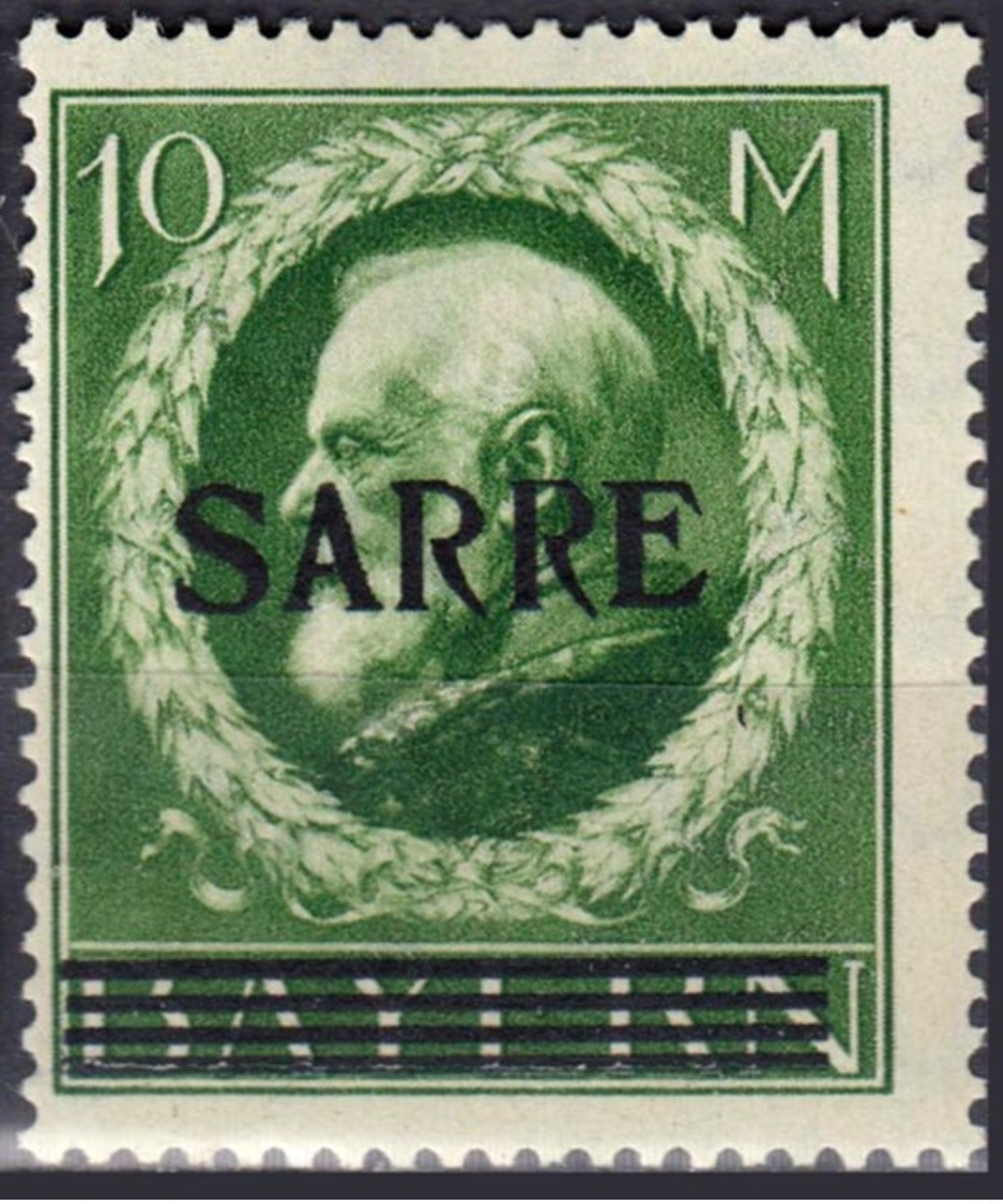 Sarre - Timbres D'Allemagne De 1914-16 Surchargés - N° 31 Neuf Avec Charnière. - Neufs