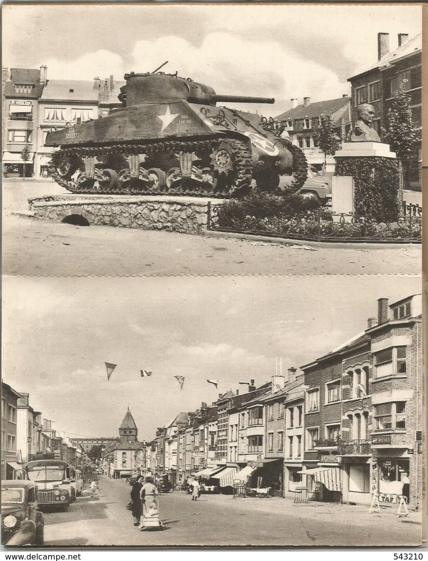 SOUVENIR DE BASTOGNE 10 CARTES VUES PHOTO LANDER EUPEN - Bastogne