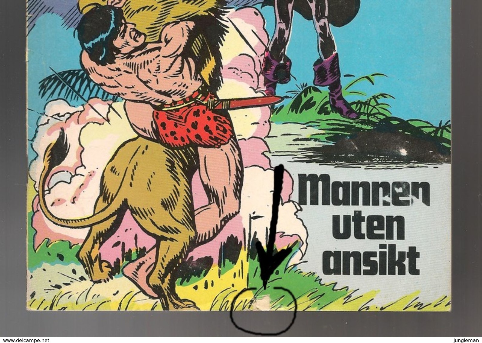 Tarzan Apenes Konge N° 16 – Mannen Uten Ansikt (in Norwegian) Williams Forlag Oslo - August 1973 - Bon état. - Langues Scandinaves