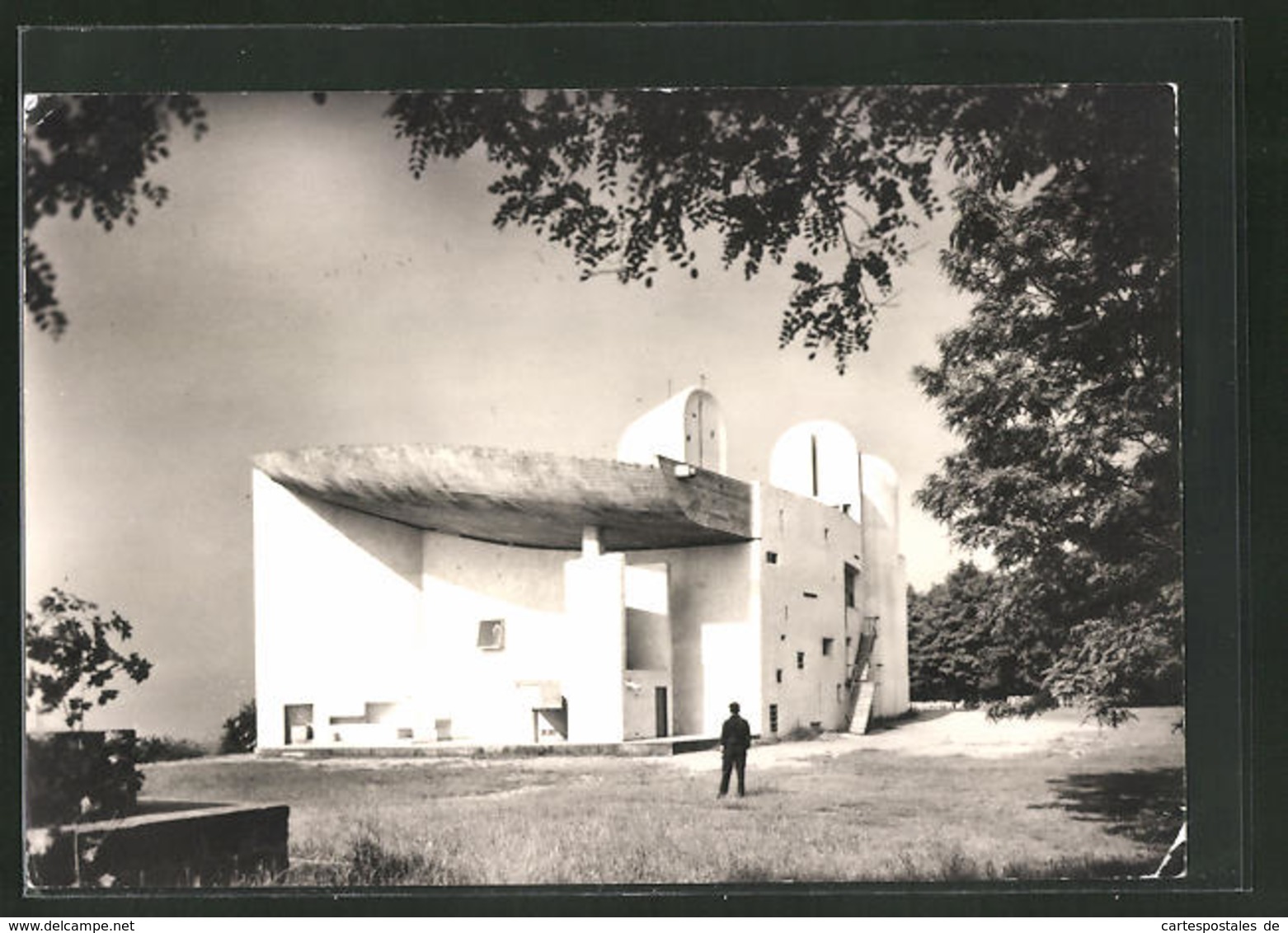 AK Ronchamp, Chapelle De Notre-Dame Du Haut Von Bauhaus-Architekt Le Corbusier - Other & Unclassified