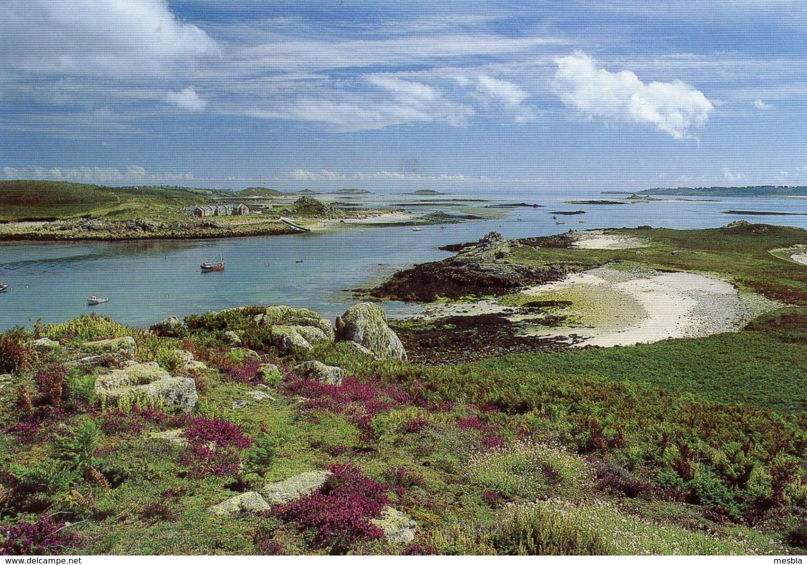 CPM - The St Martin's Hotel Seen From  Isles Of Scilly - Timbre Aircraft Of B.E.A - Trident  G - ARPA - 1964 - Scilly Isles