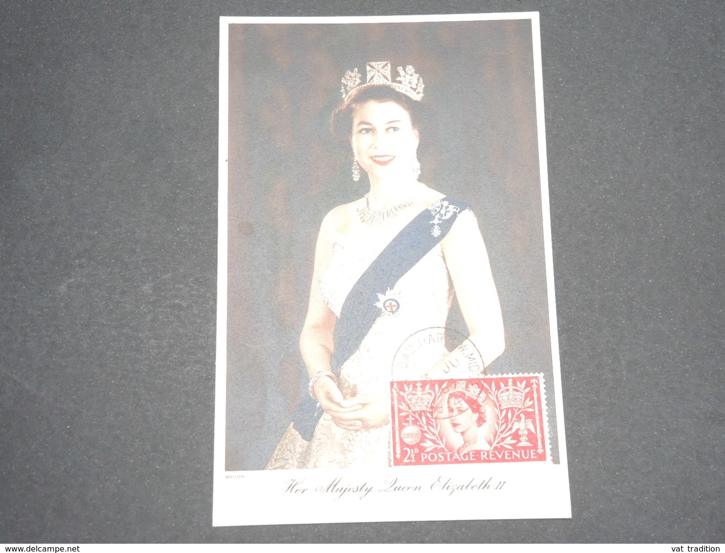 GRANDE BRETAGNE - Carte Maximum De La Reine Elisabeth - L 13122 - Carte Massime
