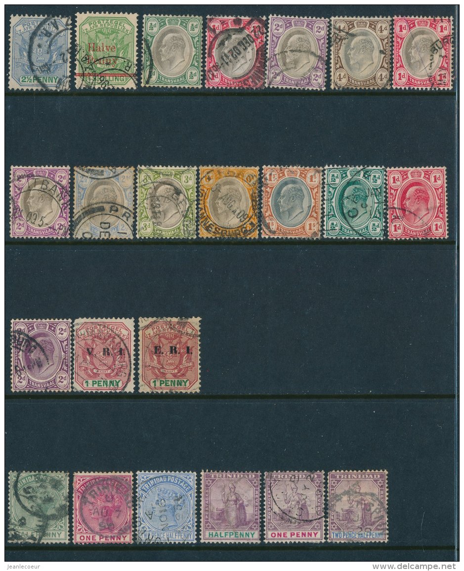 Britse koloniën/British colonies/Colonies britanniques/Britische Kolonien 200+ (10 Scans)(Gebr/used/obl/o)(3189)