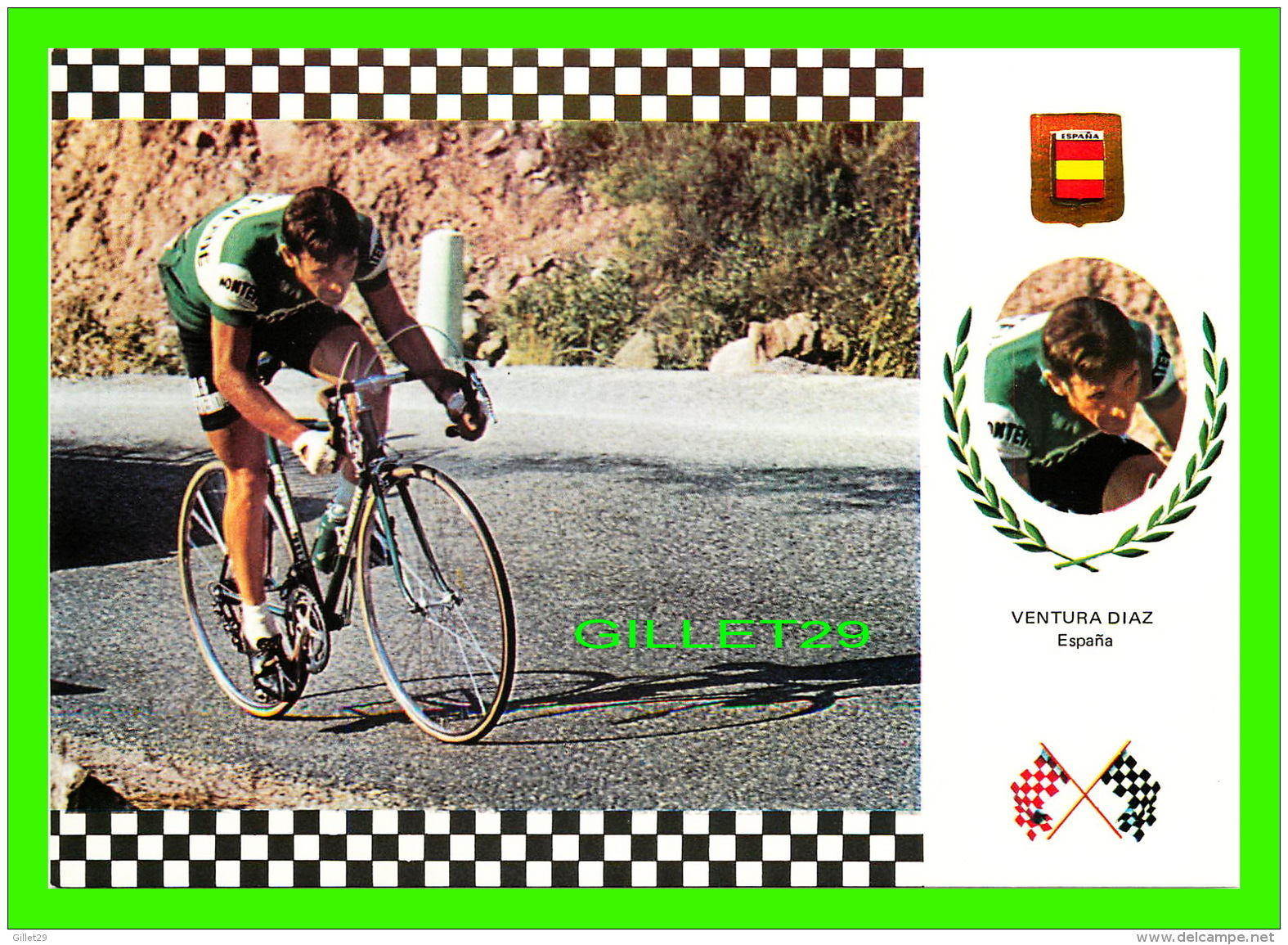 SPORTS CYCLISME - VENTURA DIAZ, ESPANA -  SERIE CICLISMO No 17 - - Cycling