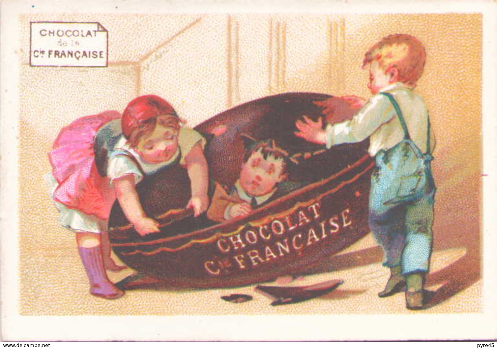 IMAGE CHOCOLAT DE LA COMPAGNIE FRANCAISE LEROUX CARNIS A CHATEAUDUN - Autres & Non Classés