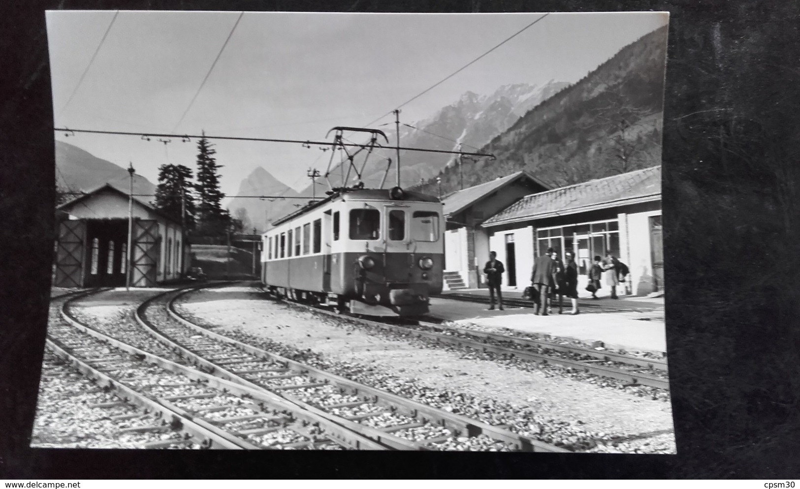 CP Train - ABe 4/4 5 à Acquarossa - 25 Avril 1969 - Photo JC De Jongh - N°39.6 BA - Acquarossa