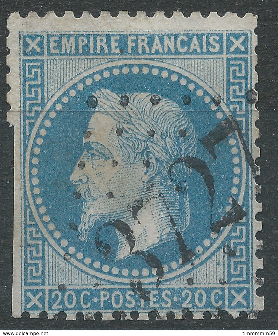 Lot N°40369  N°29B, Oblit GC 3727 St-Loup-sur-Angronne, Haute-Saône (69), Ind 4 - 1863-1870 Napoleon III With Laurels