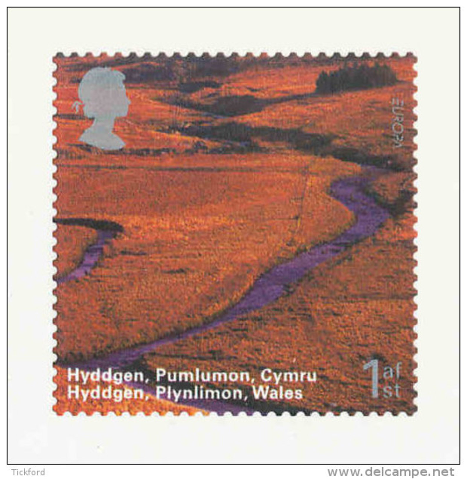 GRANDE-BRETAGNE - 2004 - TP  Autoadhésif  YT 2571  - SG N°2472 - NEUF  LUXE ** MNH - Paysage Du Pays De Galle - Ungebraucht