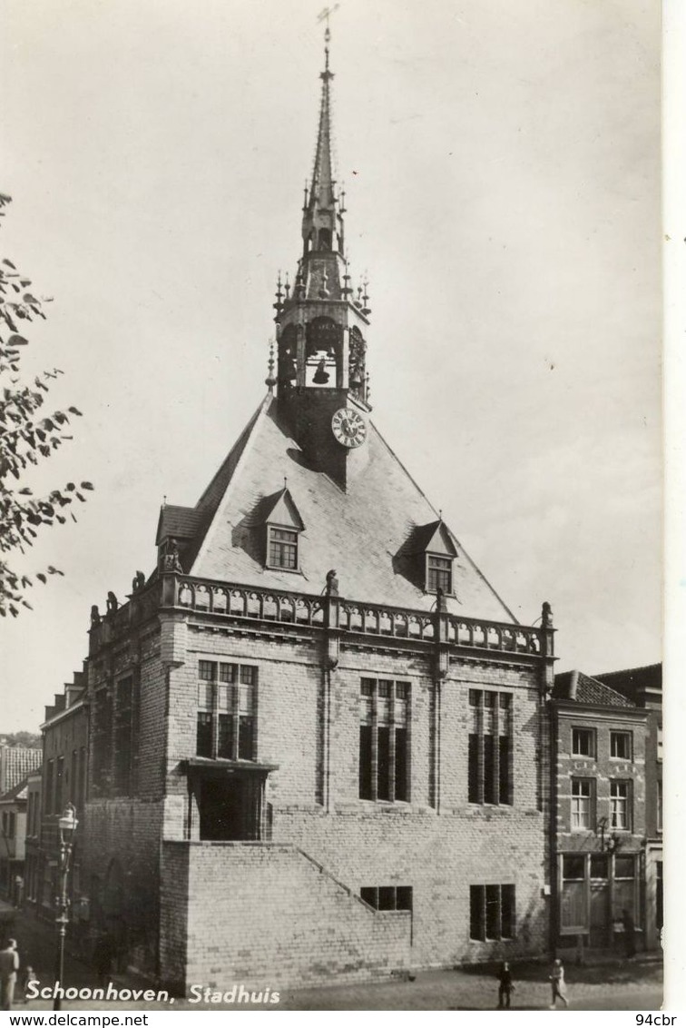 CPSMPF (  HOLLANDE)schoonhoven Stadhuis (b Bur) - Schoonhoven