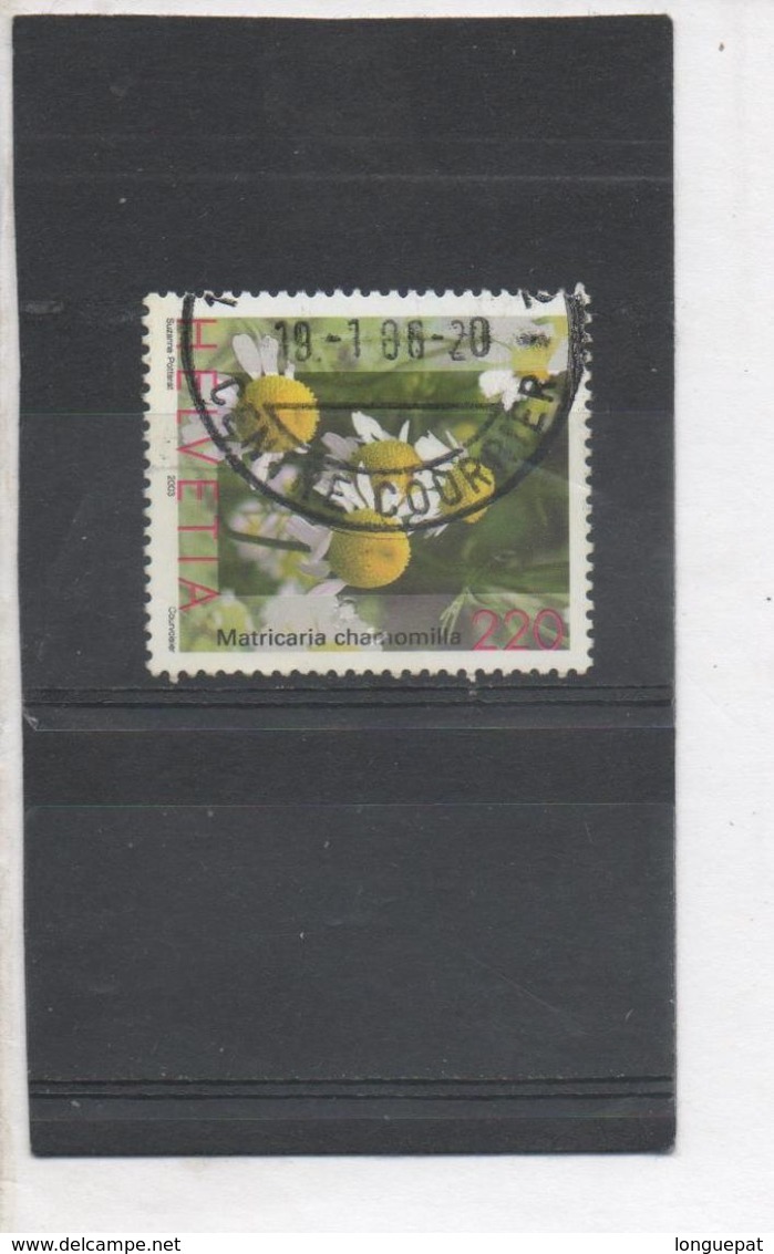 SUISSE - Flore - Plante Médicinale - Camomille - Used Stamps