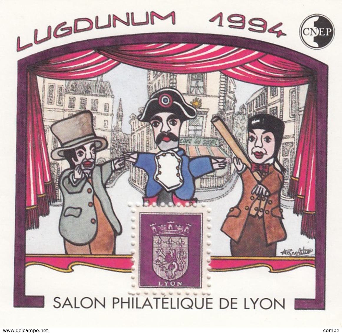 BLOC CNEP N° 18 SALON PHILATHELIQUE DE LYON MNH  / 480 - CNEP