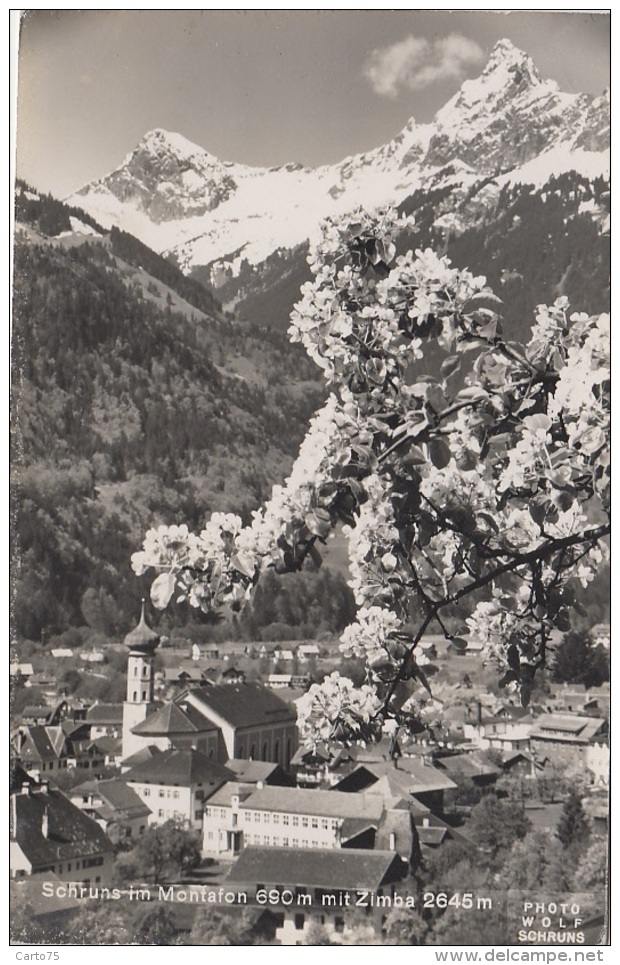 Autriche - Schruns Im Montafon Mit Zimba - Schruns