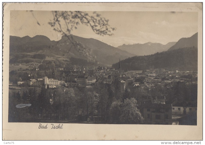 Autriche - Bad Ischl - Panorama - Postmarked 1936 - Bad Ischl